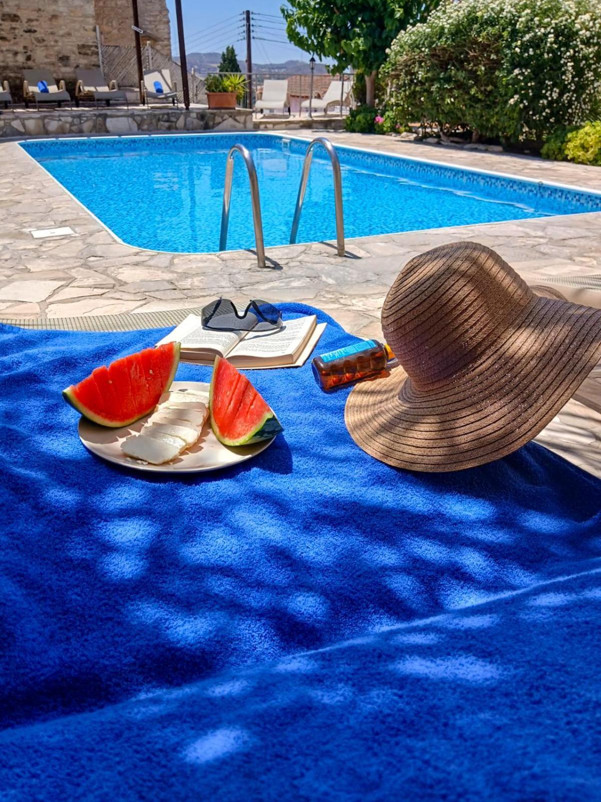 Athena'S Pool Oasis Lejlighed Skarinou Eksteriør billede