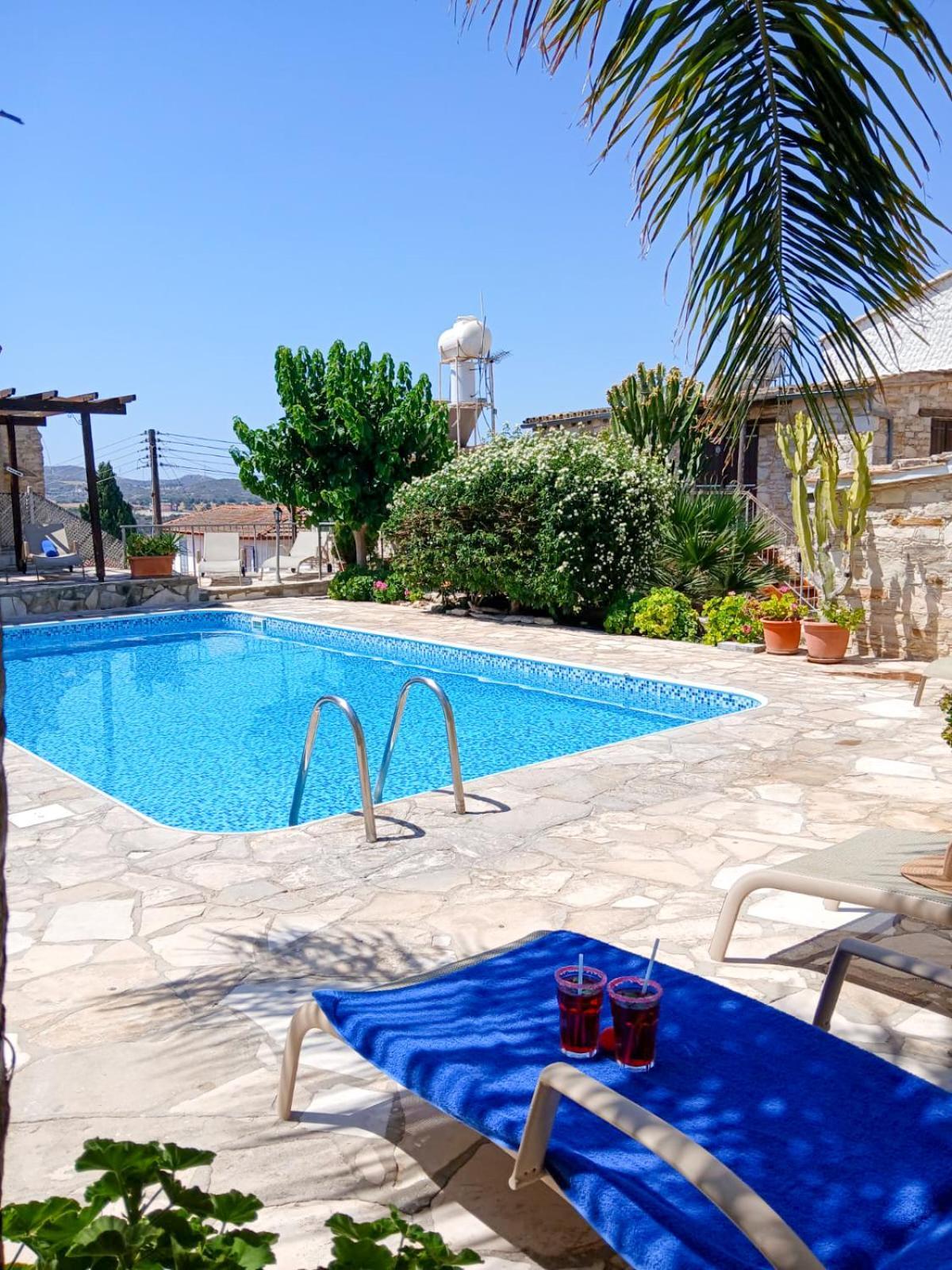 Athena'S Pool Oasis Lejlighed Skarinou Eksteriør billede